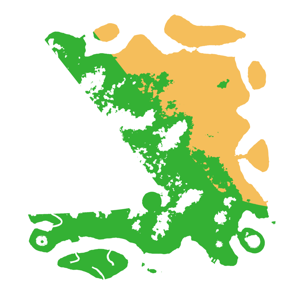 Biome Rust Map: Procedural Map, Size: 4000, Seed: 49300599
