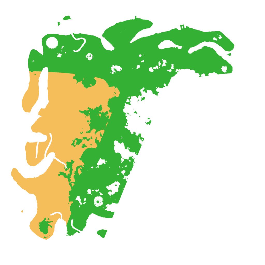 Biome Rust Map: Procedural Map, Size: 4000, Seed: 60215832