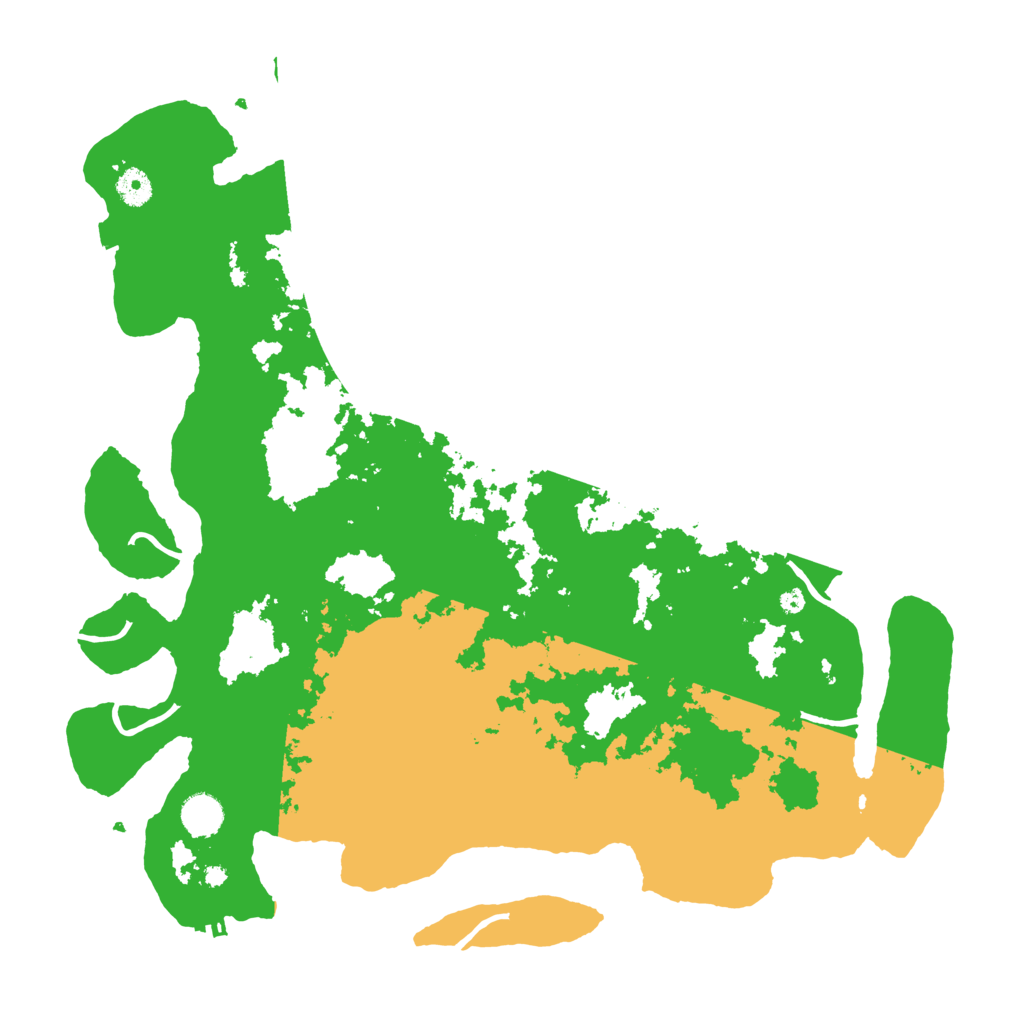 Biome Rust Map: Procedural Map, Size: 4300, Seed: 30015414