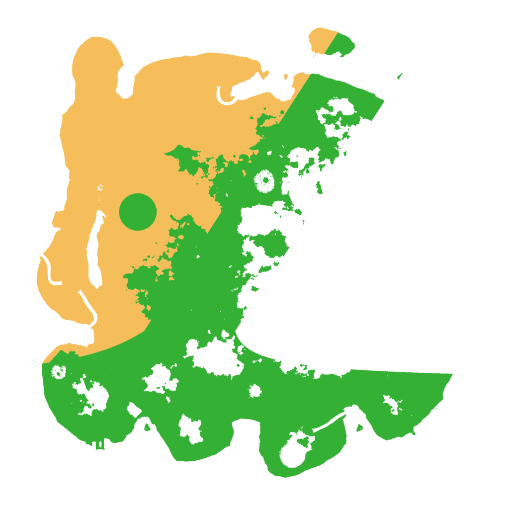 Biome Rust Map: Procedural Map, Size: 3600, Seed: 247454640