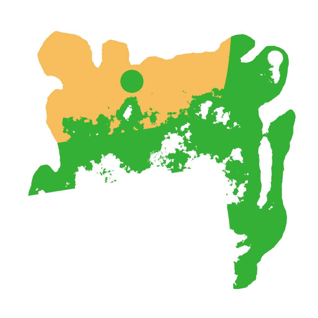 Biome Rust Map: Barren, Size: 3650, Seed: 33497032