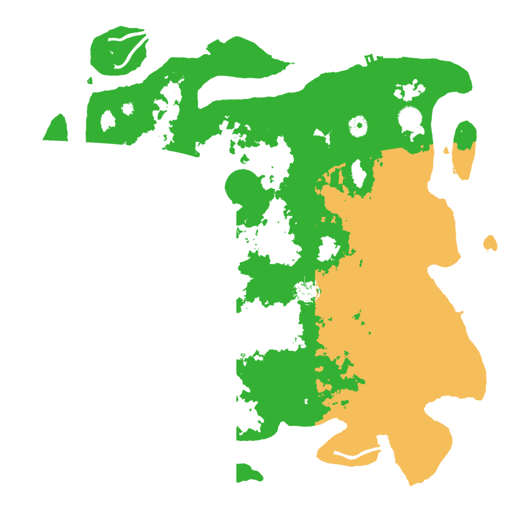 Biome Rust Map: Procedural Map, Size: 3950, Seed: 49639394