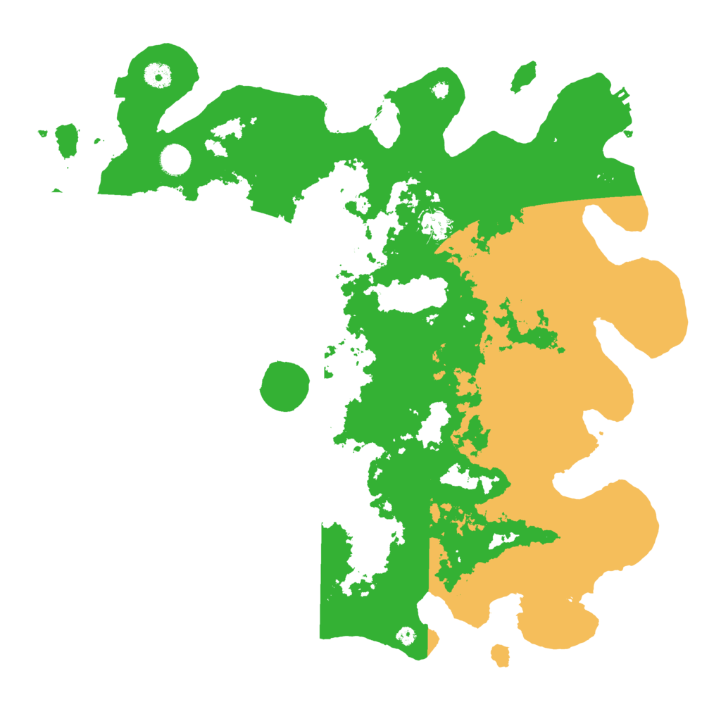 Biome Rust Map: Procedural Map, Size: 4100, Seed: 73338960