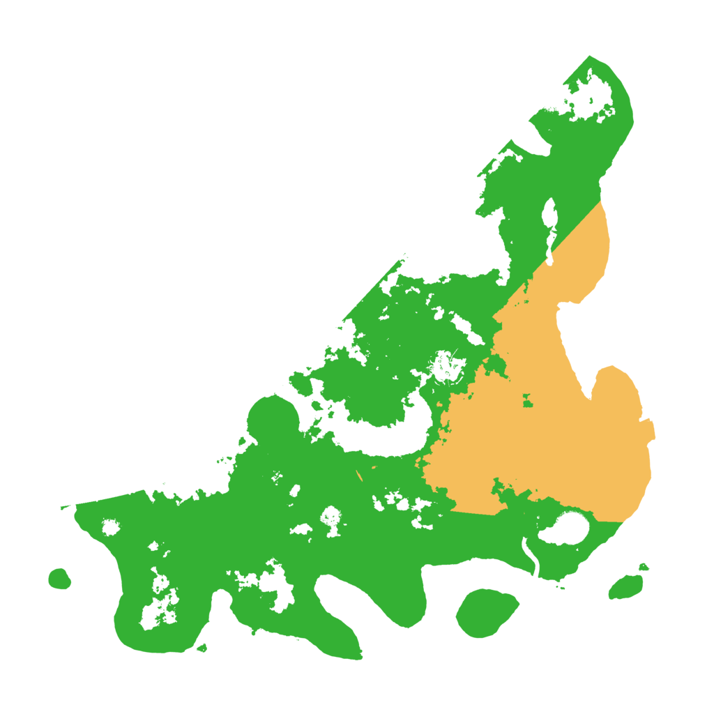 Biome Rust Map: Procedural Map, Size: 3800, Seed: 35056440