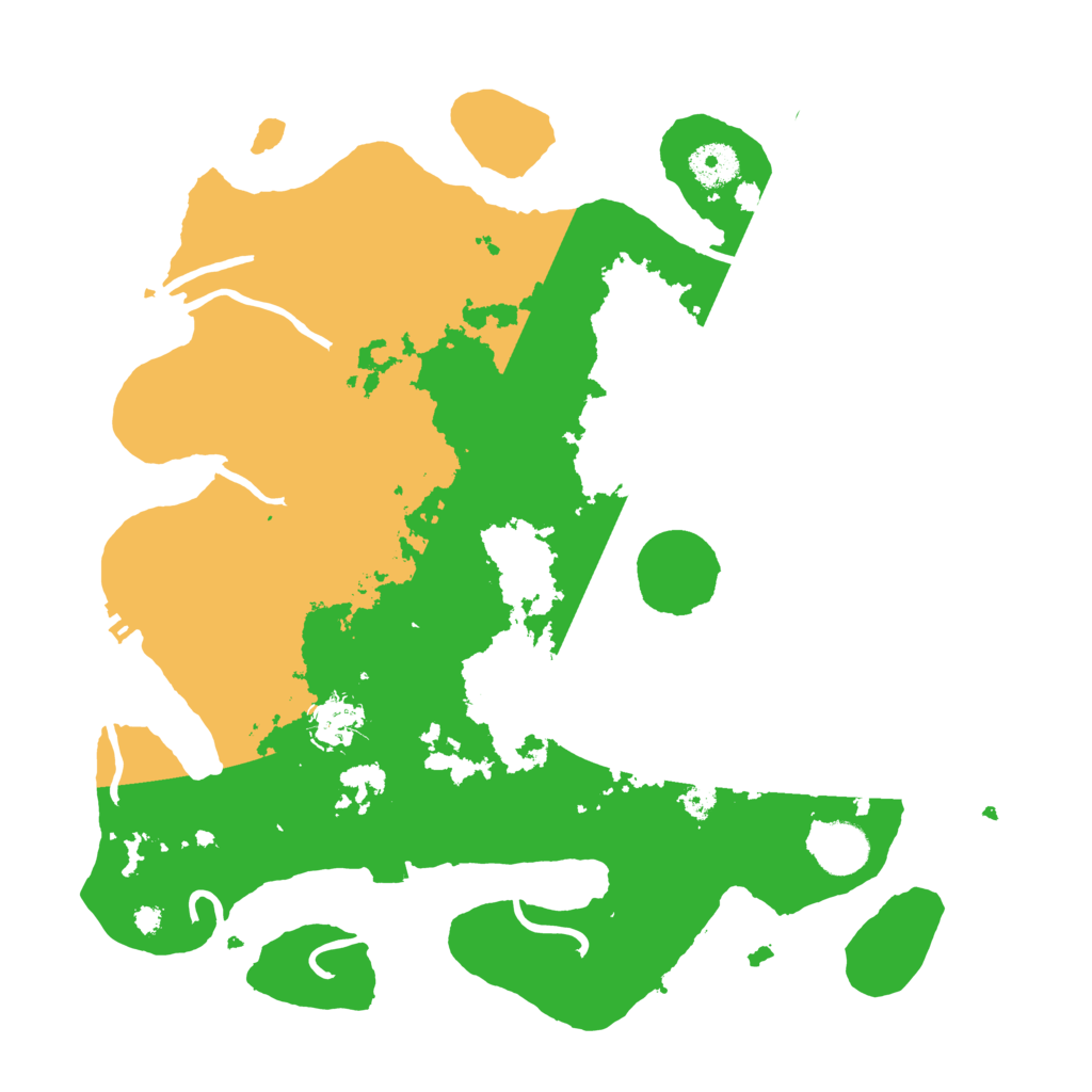 Biome Rust Map: Procedural Map, Size: 3600, Seed: 3748906