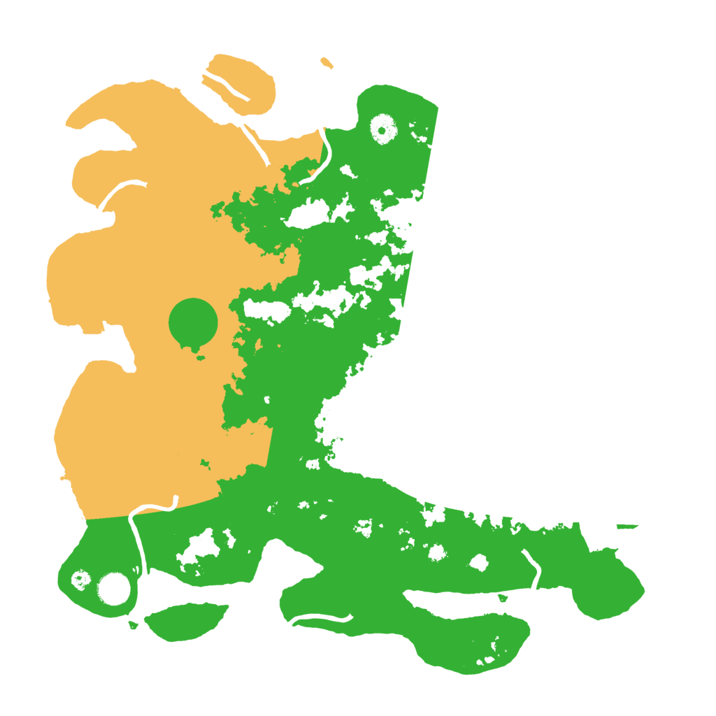 Biome Rust Map: Procedural Map, Size: 3850, Seed: 97831259