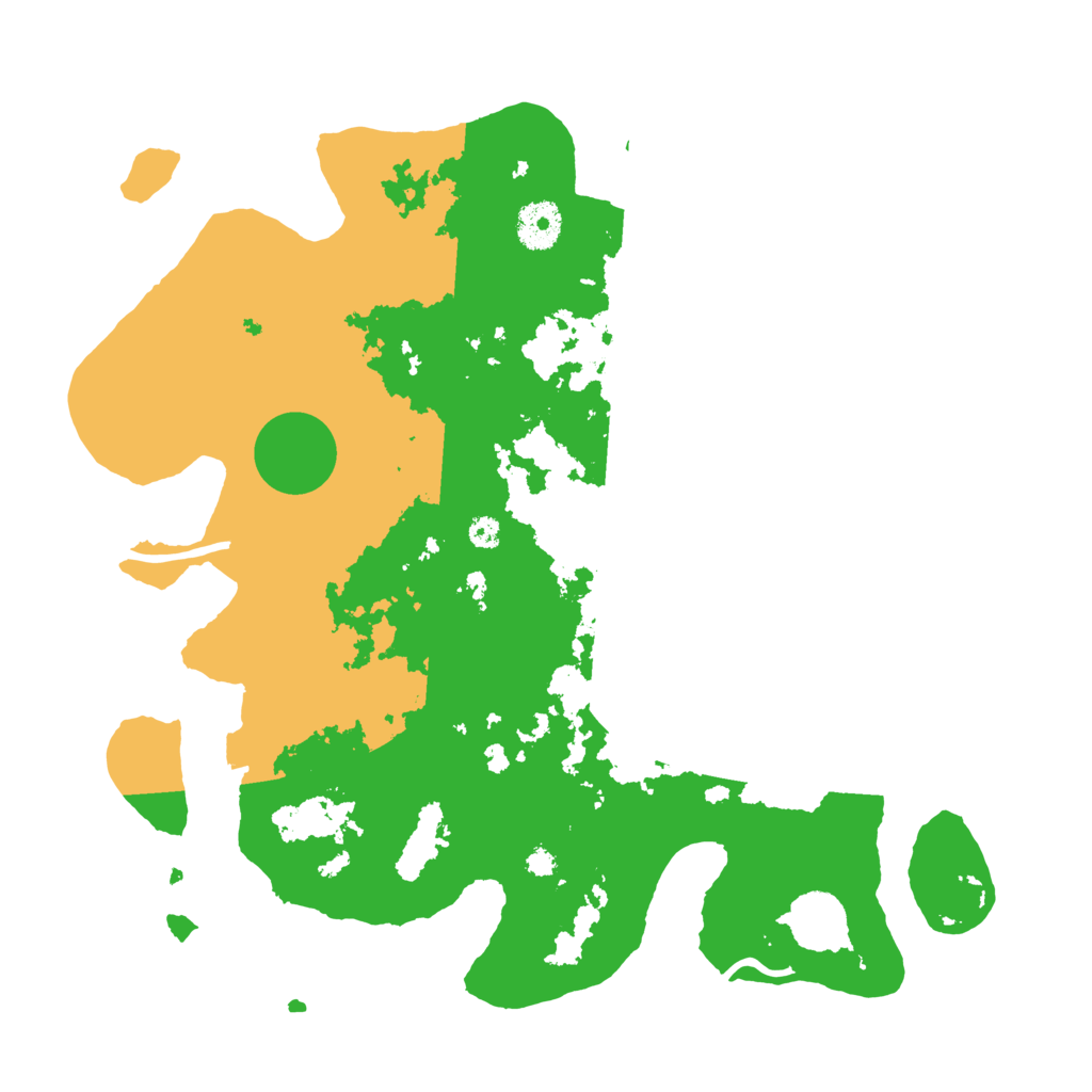 Biome Rust Map: Procedural Map, Size: 3500, Seed: 63393238