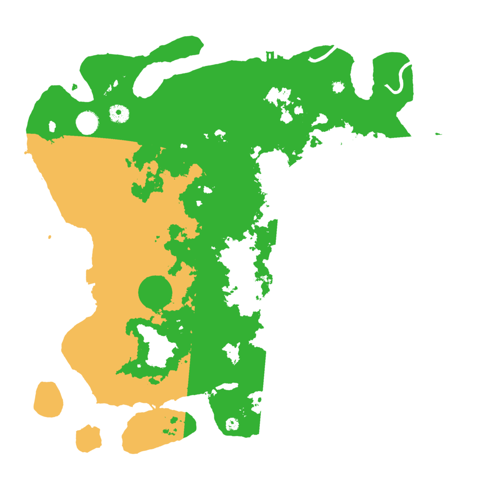 Biome Rust Map: Procedural Map, Size: 3900, Seed: 33708212