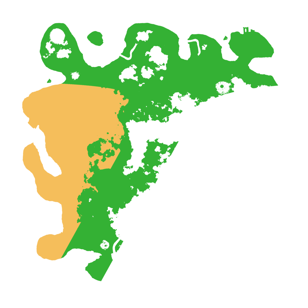 Biome Rust Map: Procedural Map, Size: 3600, Seed: 84020954