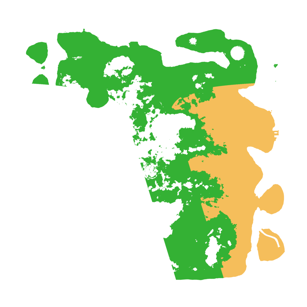 Biome Rust Map: Procedural Map, Size: 3900, Seed: 87575528