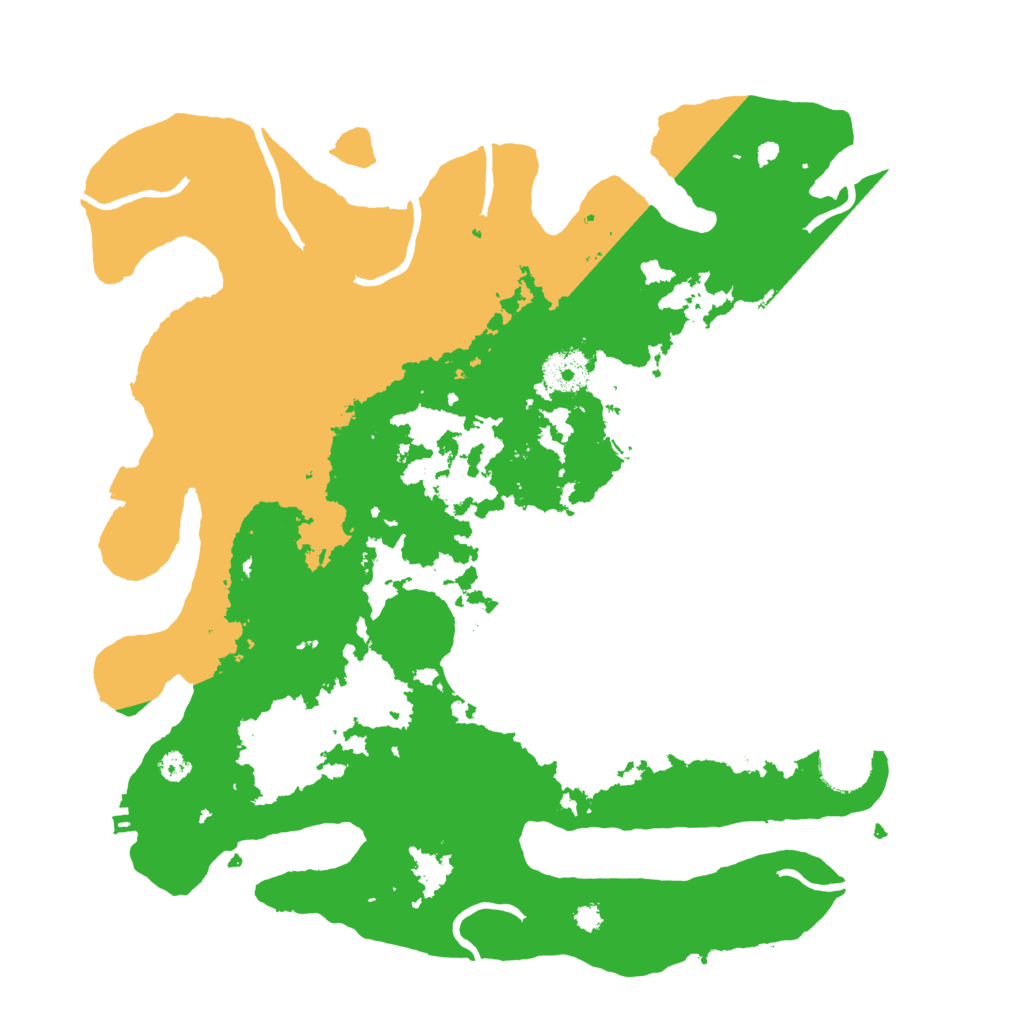 Biome Rust Map: Procedural Map, Size: 3500, Seed: 479596389