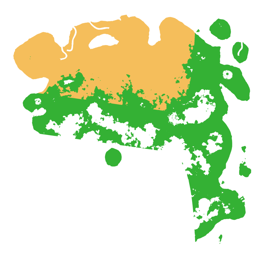 Biome Rust Map: Procedural Map, Size: 4250, Seed: 33673675