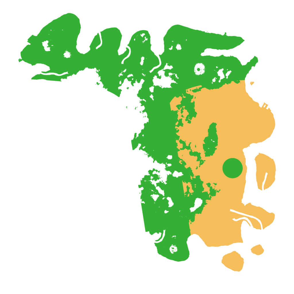 Biome Rust Map: Procedural Map, Size: 3850, Seed: 70874835