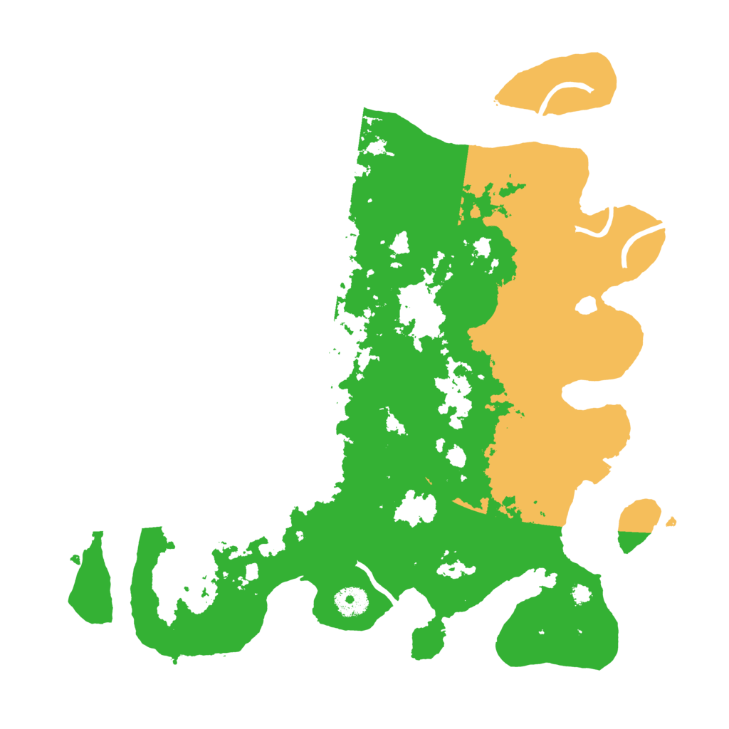 Biome Rust Map: Procedural Map, Size: 3500, Seed: 1385066383