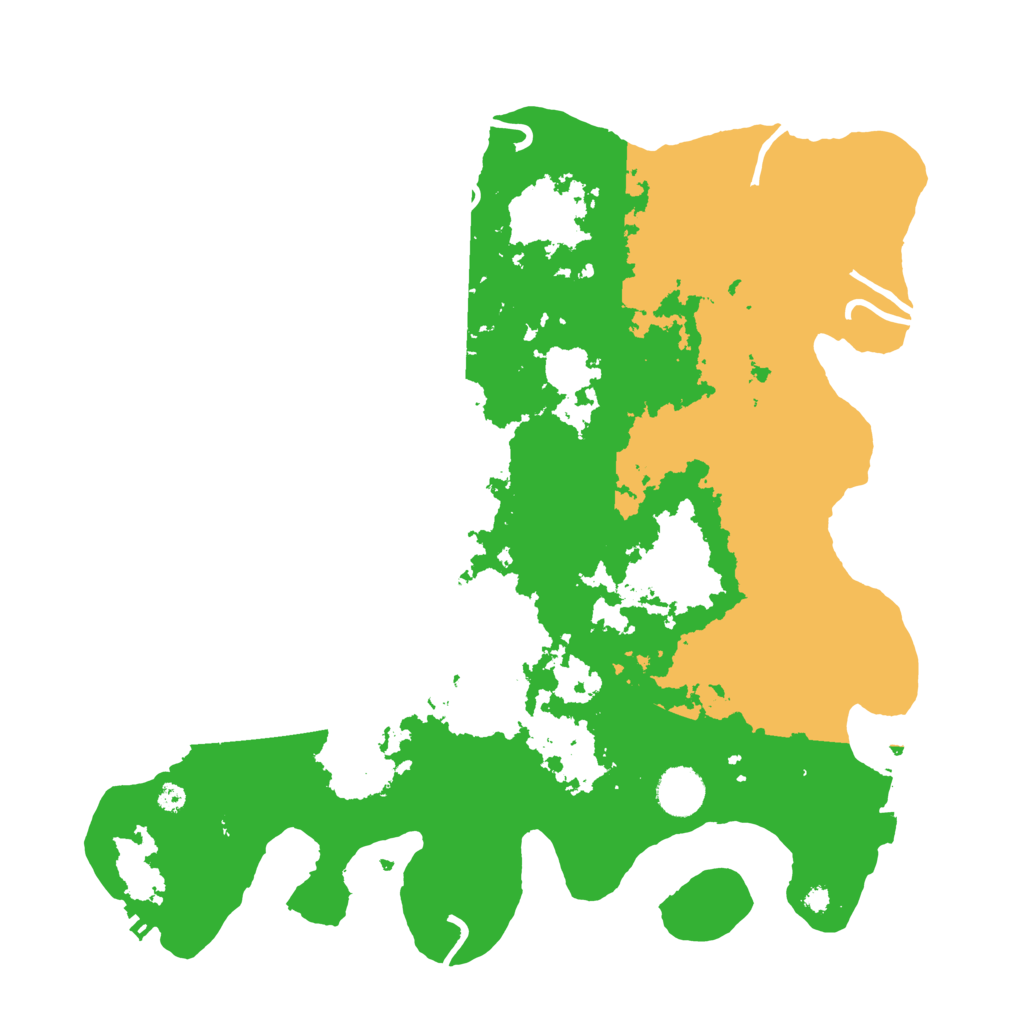 Biome Rust Map: Procedural Map, Size: 3800, Seed: 51262761