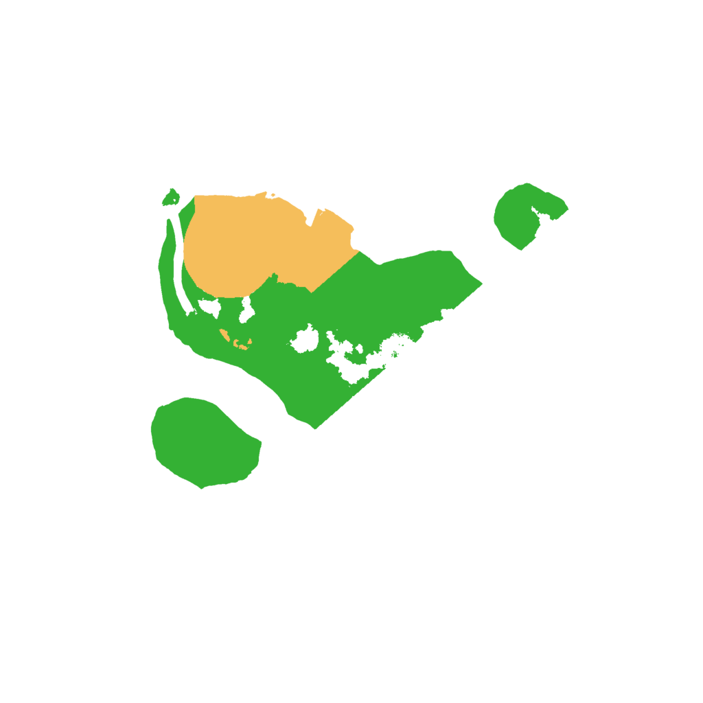 Biome Rust Map: Procedural Map, Size: 2000, Seed: 182385201