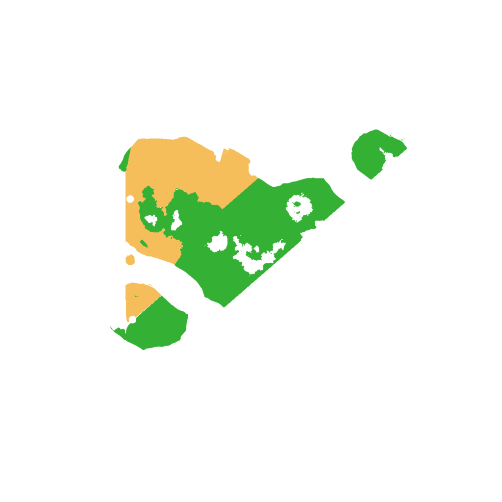 Biome Rust Map: Procedural Map, Size: 2000, Seed: 182385201