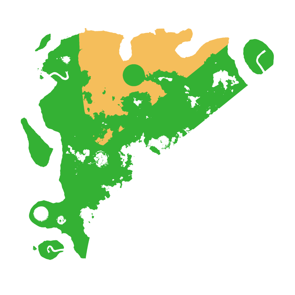Biome Rust Map: Procedural Map, Size: 3550, Seed: 28146748