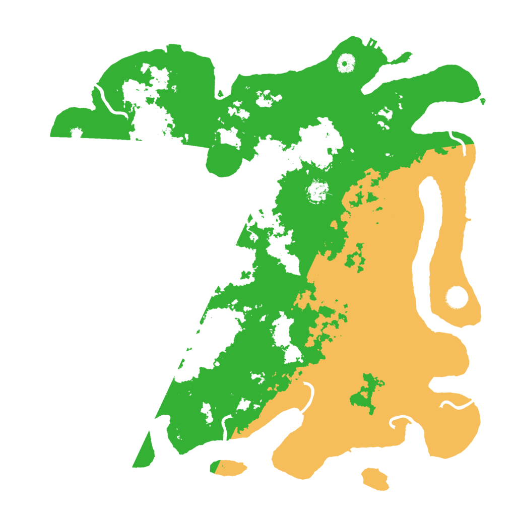 Biome Rust Map: Procedural Map, Size: 4100, Seed: 60266057