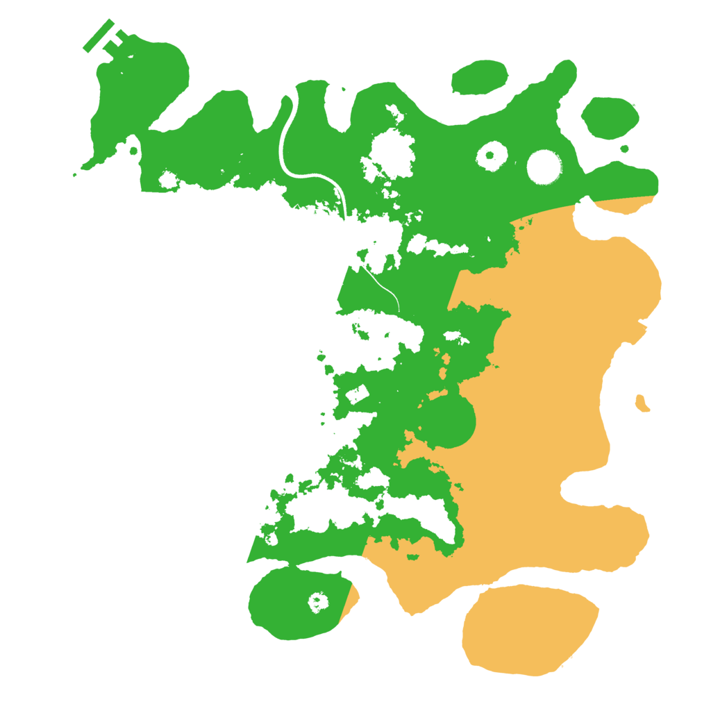 Biome Rust Map: Procedural Map, Size: 3600, Seed: 63233228