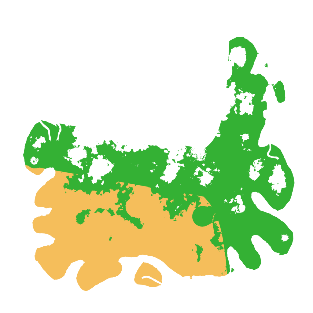 Biome Rust Map: Procedural Map, Size: 4100, Seed: 73365717