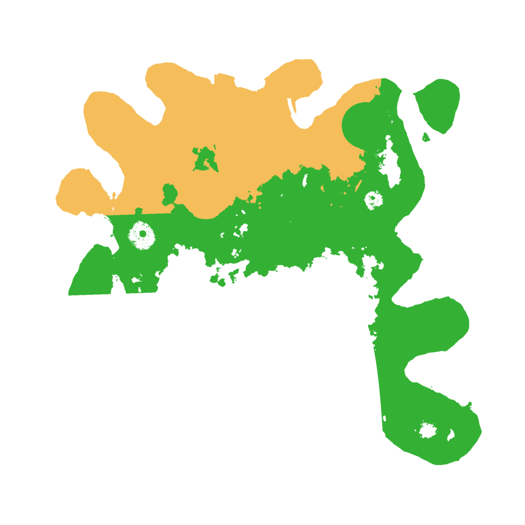 Biome Rust Map: Procedural Map, Size: 3000, Seed: 1241512