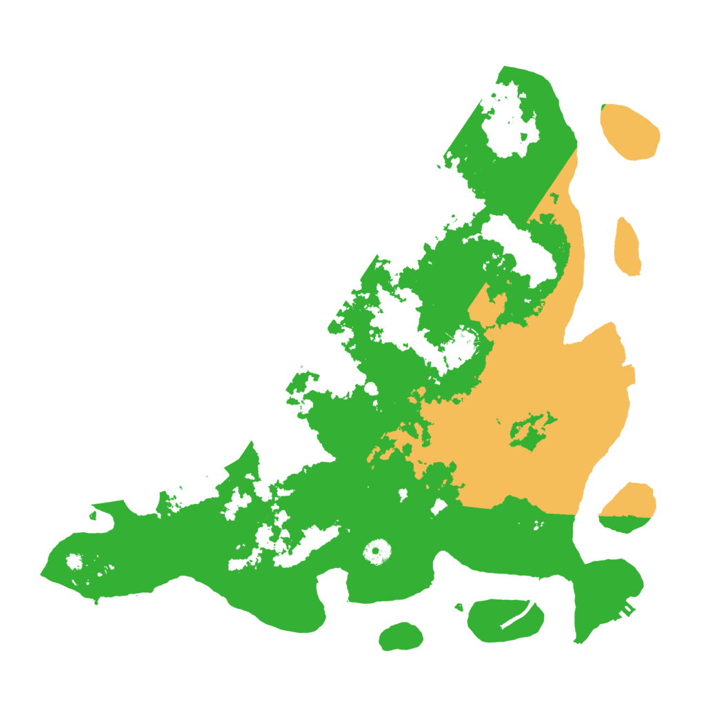 Biome Rust Map: Procedural Map, Size: 4100, Seed: 44283363