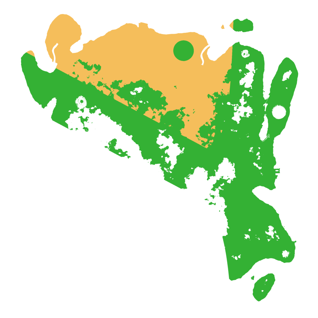 Biome Rust Map: Procedural Map, Size: 4100, Seed: 71975613