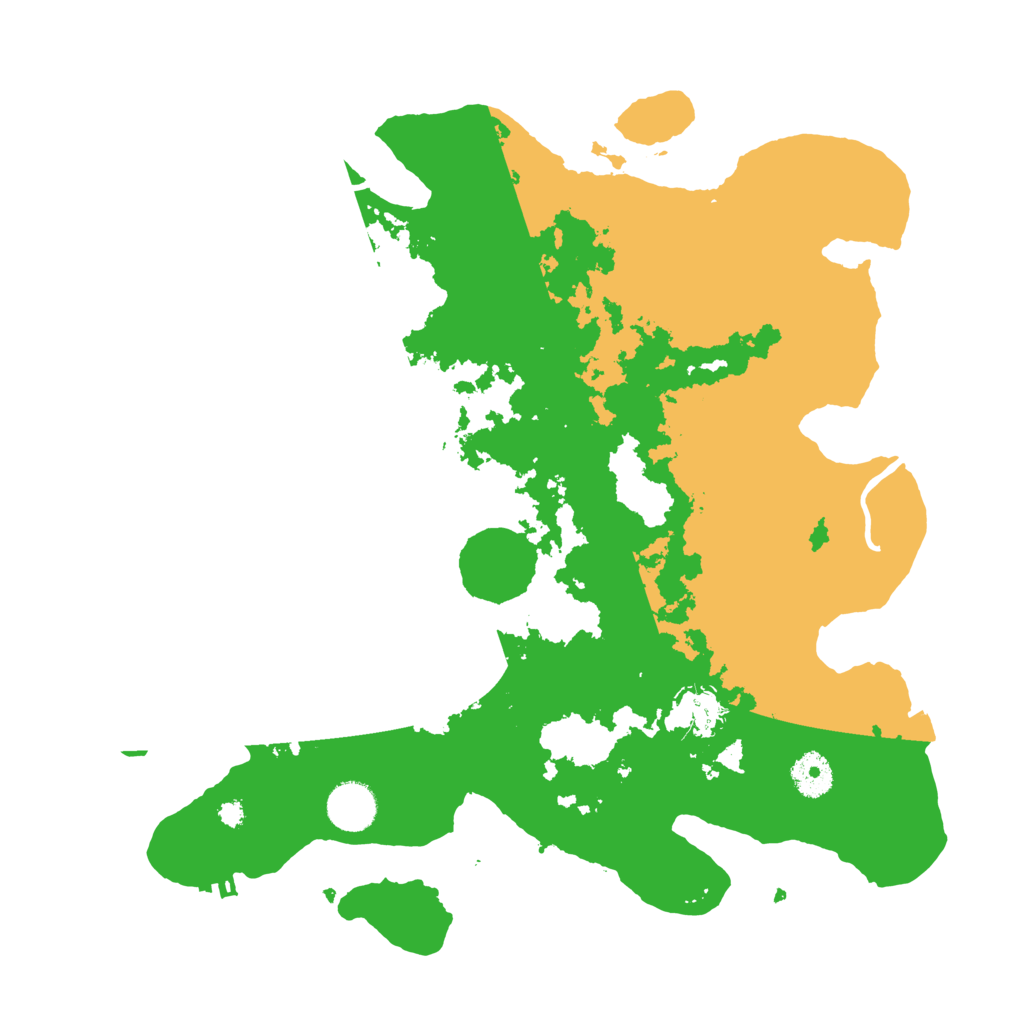 Biome Rust Map: Procedural Map, Size: 3650, Seed: 50880260