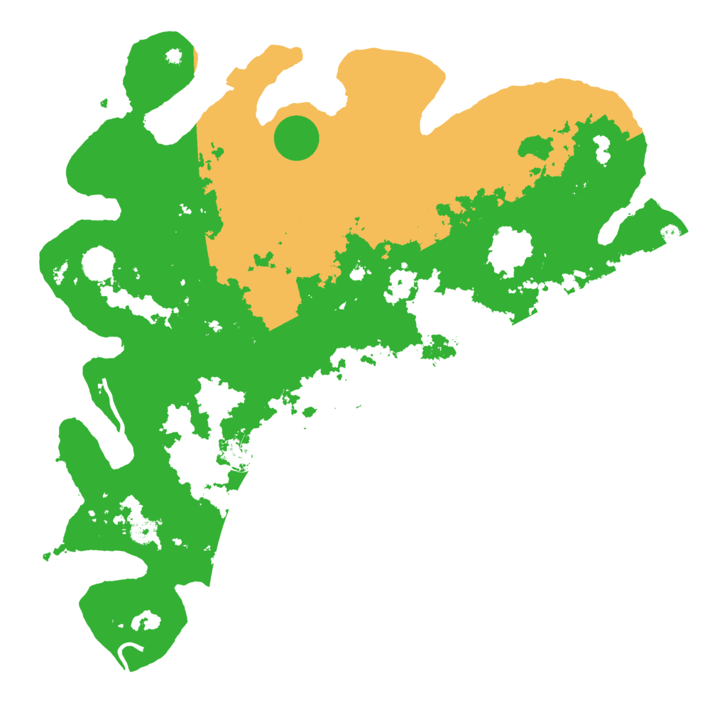 Biome Rust Map: Procedural Map, Size: 4250, Seed: 49345451