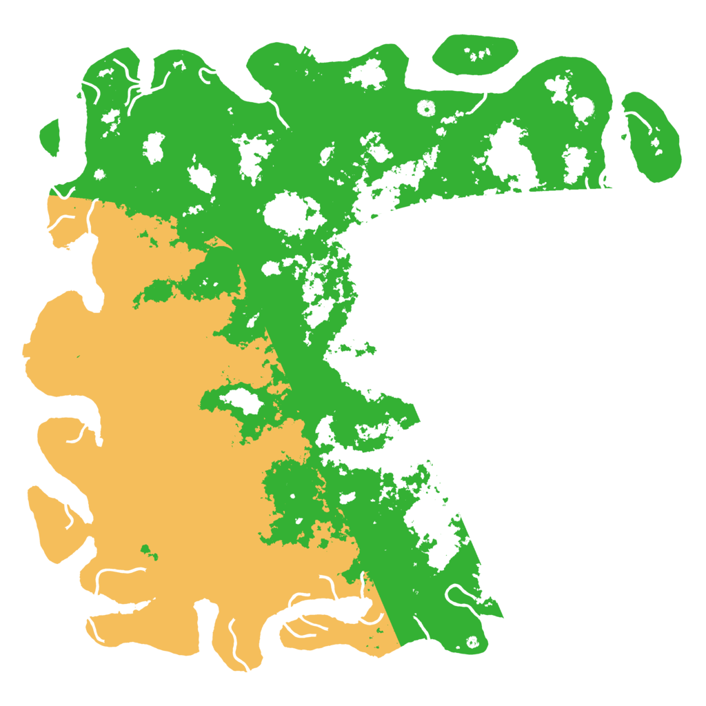 Biome Rust Map: Procedural Map, Size: 6000, Seed: 773357006