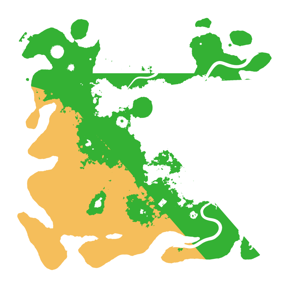 Biome Rust Map: Procedural Map, Size: 3900, Seed: 61932174