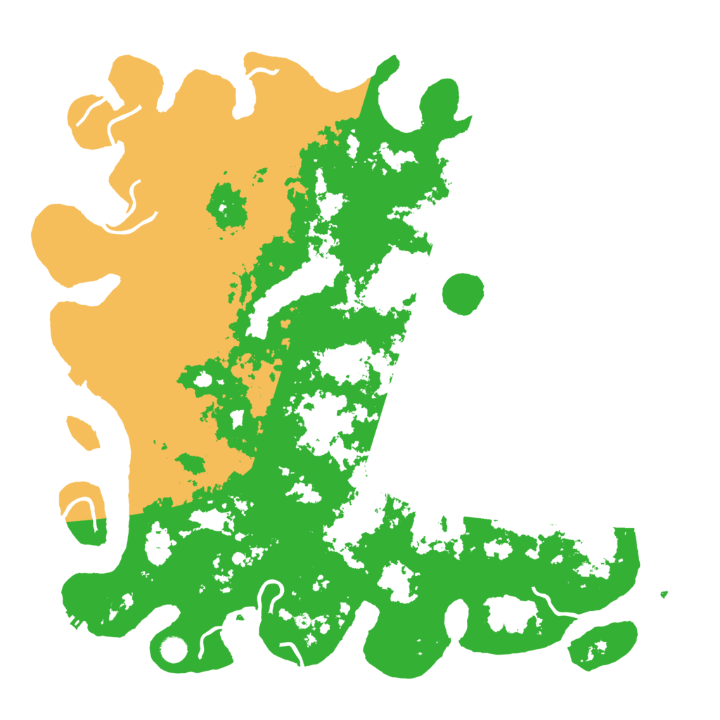 Biome Rust Map: Procedural Map, Size: 4800, Seed: 1399945787
