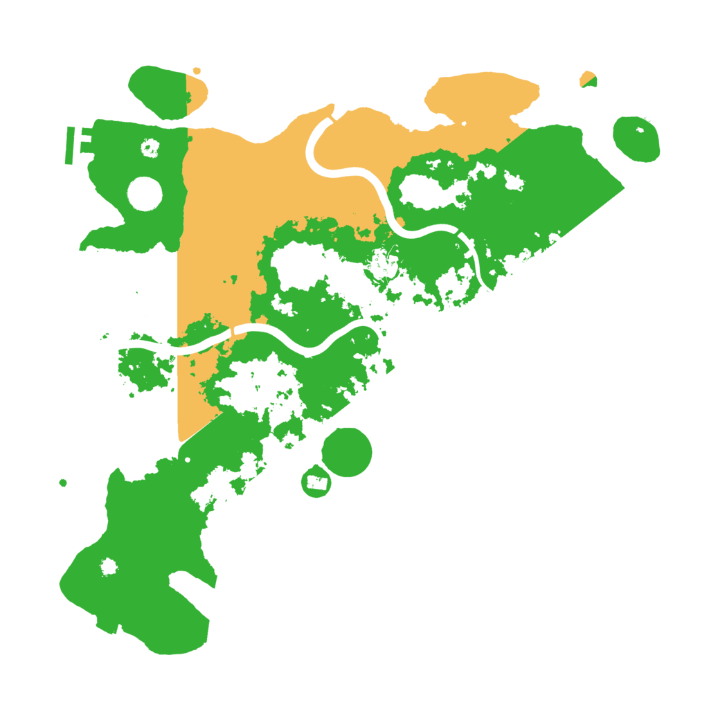 Biome Rust Map: Procedural Map, Size: 3800, Seed: 76758707