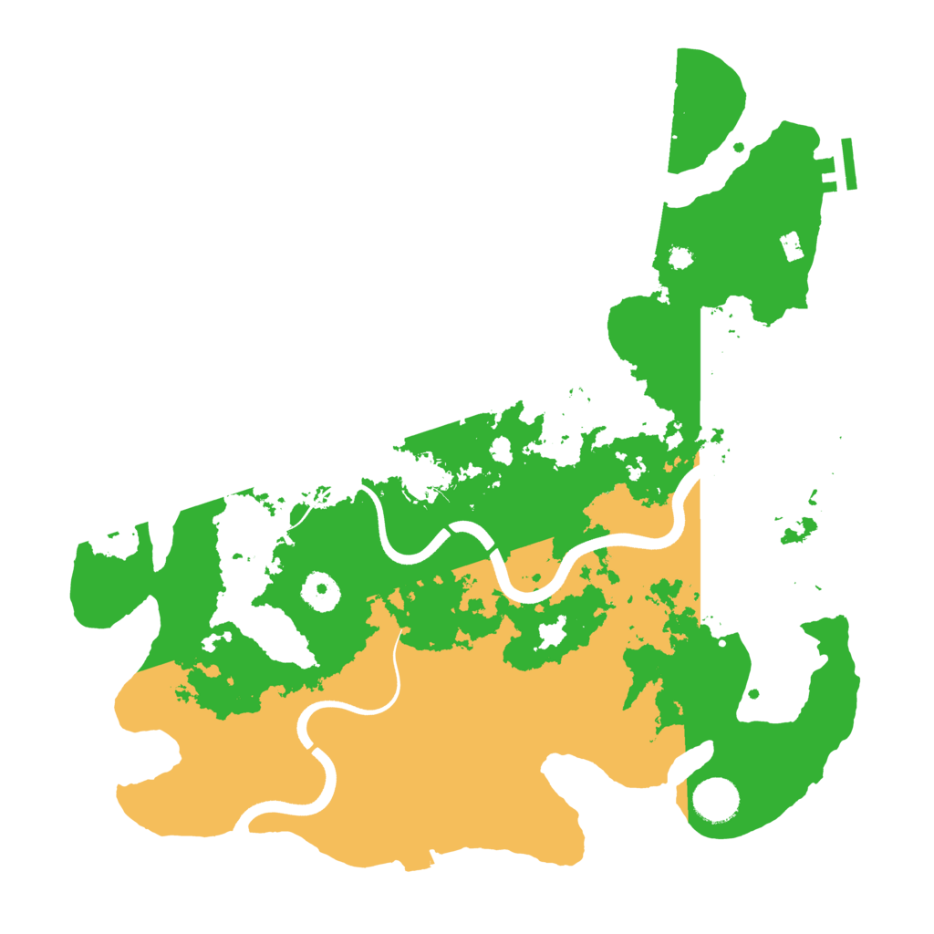 Biome Rust Map: Procedural Map, Size: 3650, Seed: 97136872