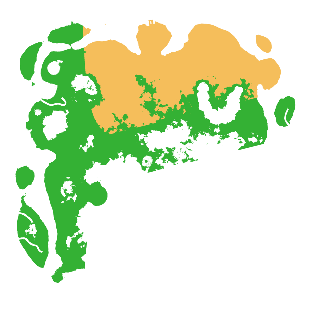 Biome Rust Map: Procedural Map, Size: 4300, Seed: 49531170
