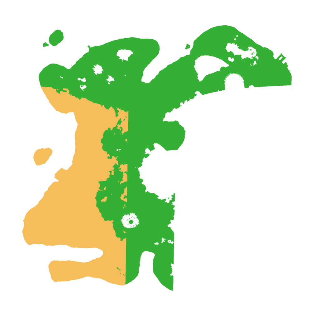 Biome Rust Map: Procedural Map, Size: 3000, Seed: 866035