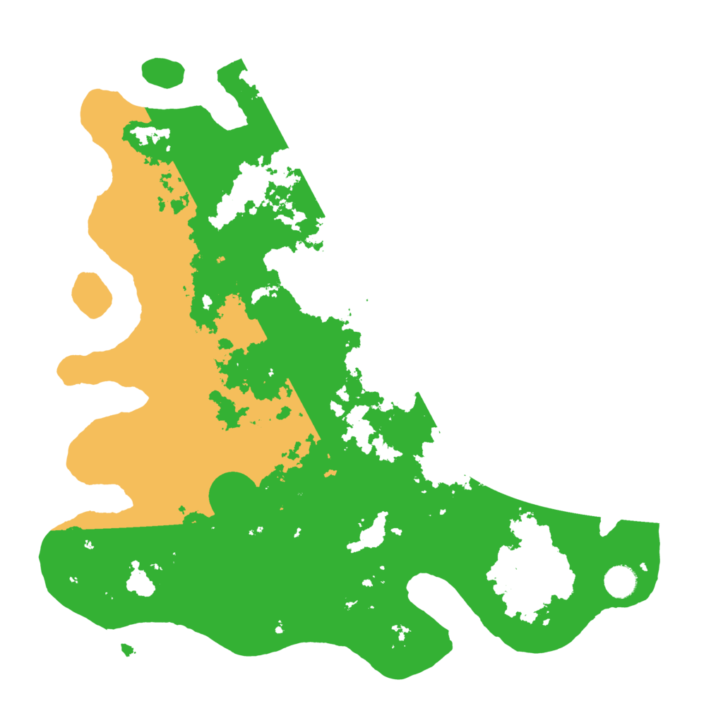 Biome Rust Map: Barren, Size: 3950, Seed: 42474295