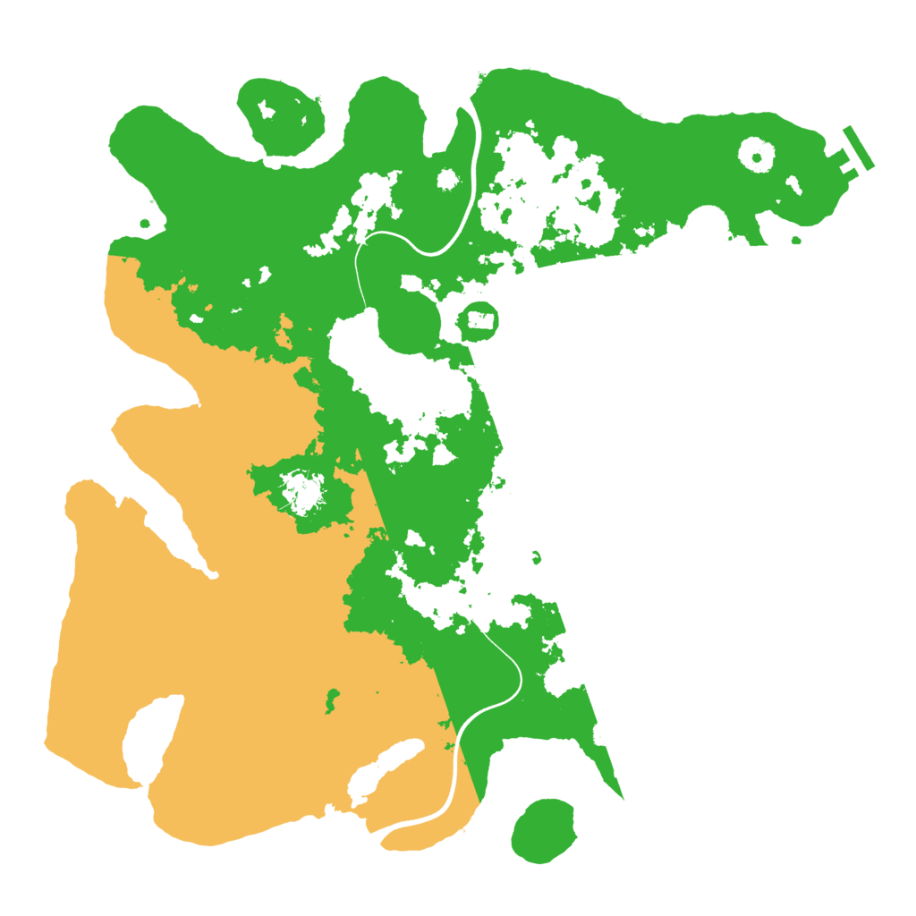 Biome Rust Map: Procedural Map, Size: 3850, Seed: 4589193