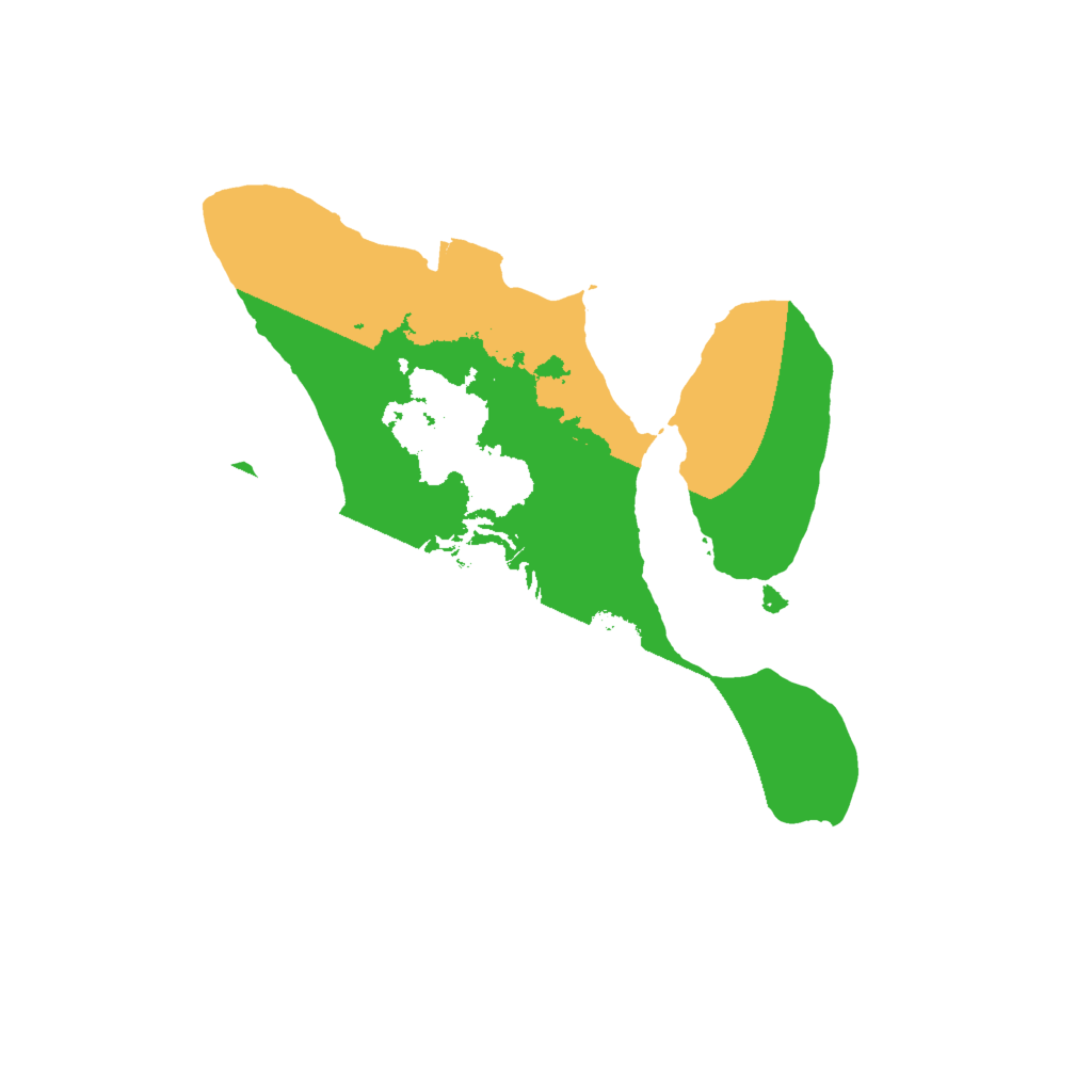 Biome Rust Map: Procedural Map, Size: 2000, Seed: 1186261332