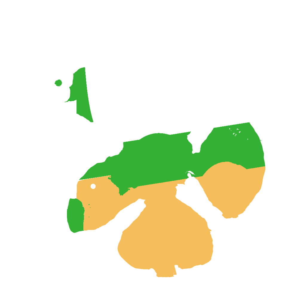 Biome Rust Map: Procedural Map, Size: 1800, Seed: 124512512