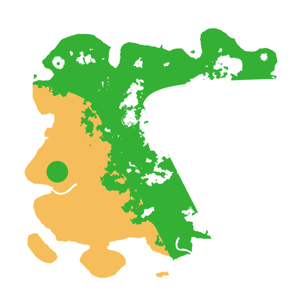 Biome Rust Map: Procedural Map, Size: 3650, Seed: 98485291