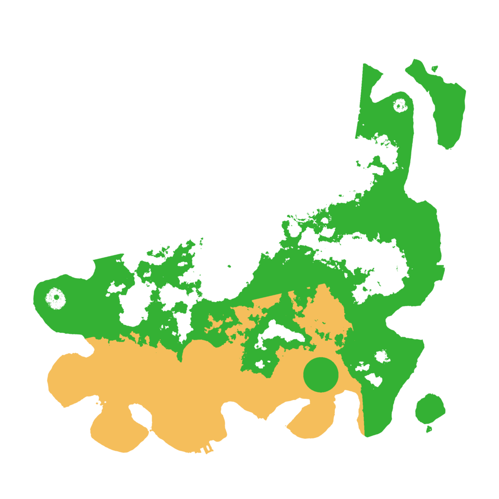 Biome Rust Map: Procedural Map, Size: 3750, Seed: 18171646
