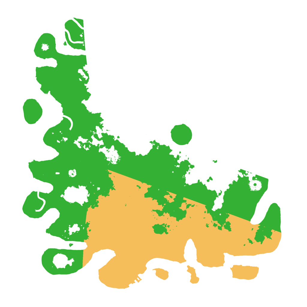 Biome Rust Map: Procedural Map, Size: 4000, Seed: 1068032521