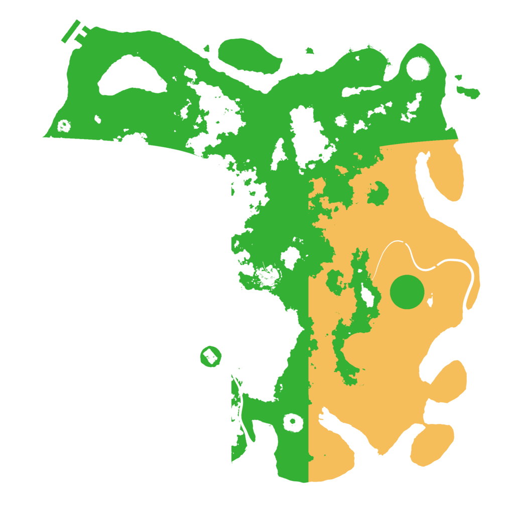 Biome Rust Map: Procedural Map, Size: 3950, Seed: 35789583