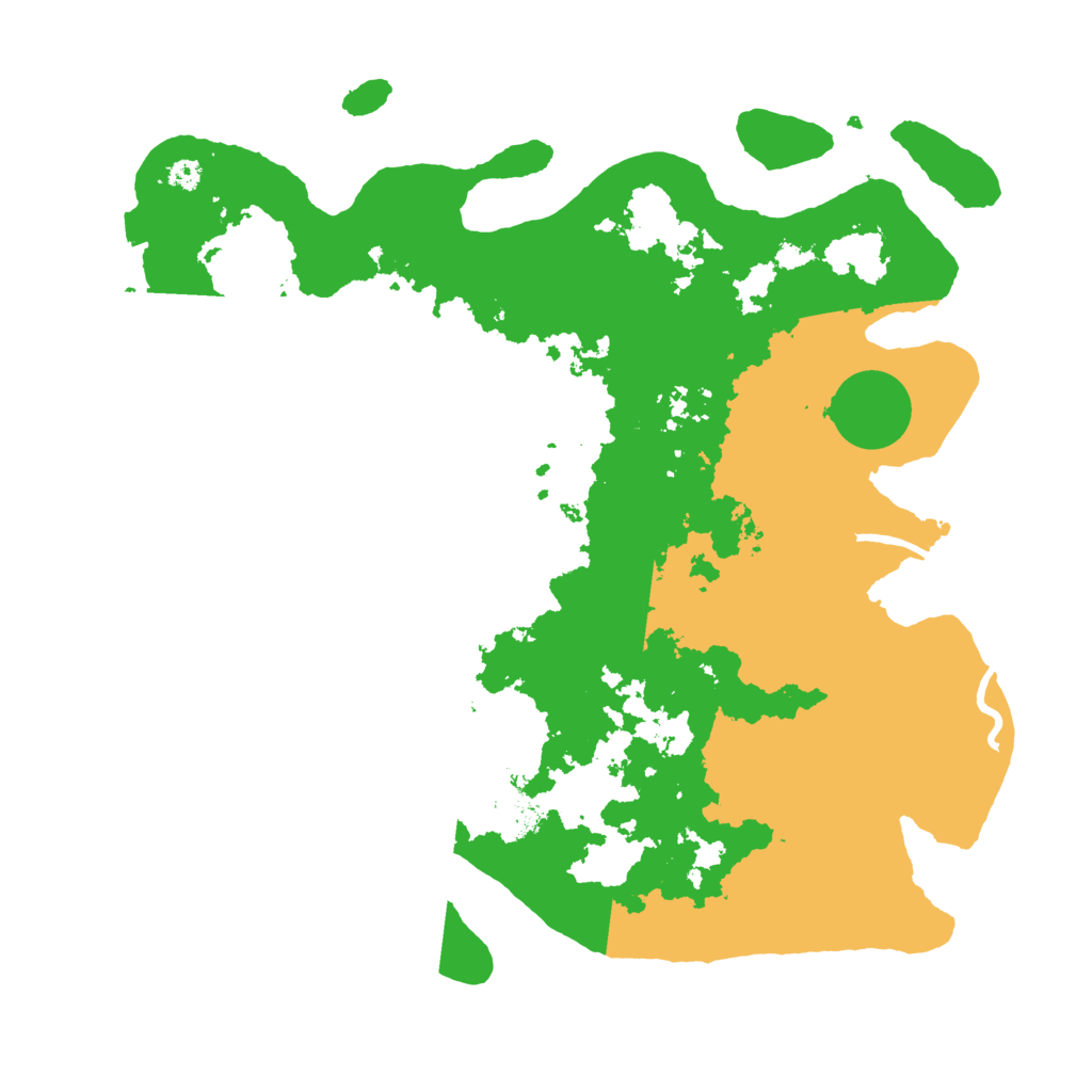 Biome Rust Map: Procedural Map, Size: 3650, Seed: 13001918