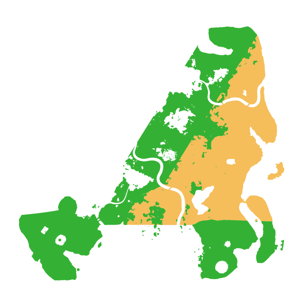 Biome Rust Map: Procedural Map, Size: 4300, Seed: 20101494