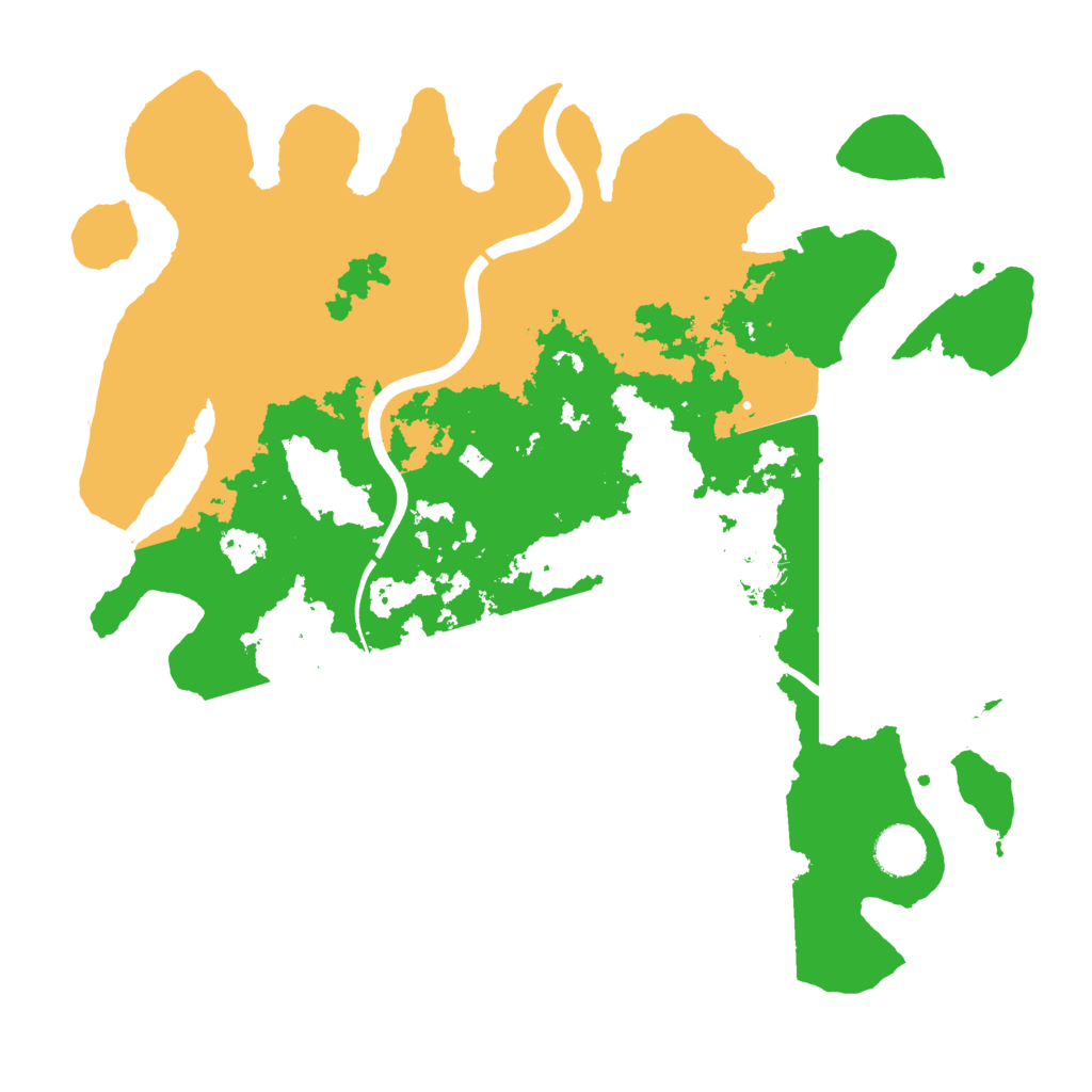 Biome Rust Map: Procedural Map, Size: 3750, Seed: 58483984