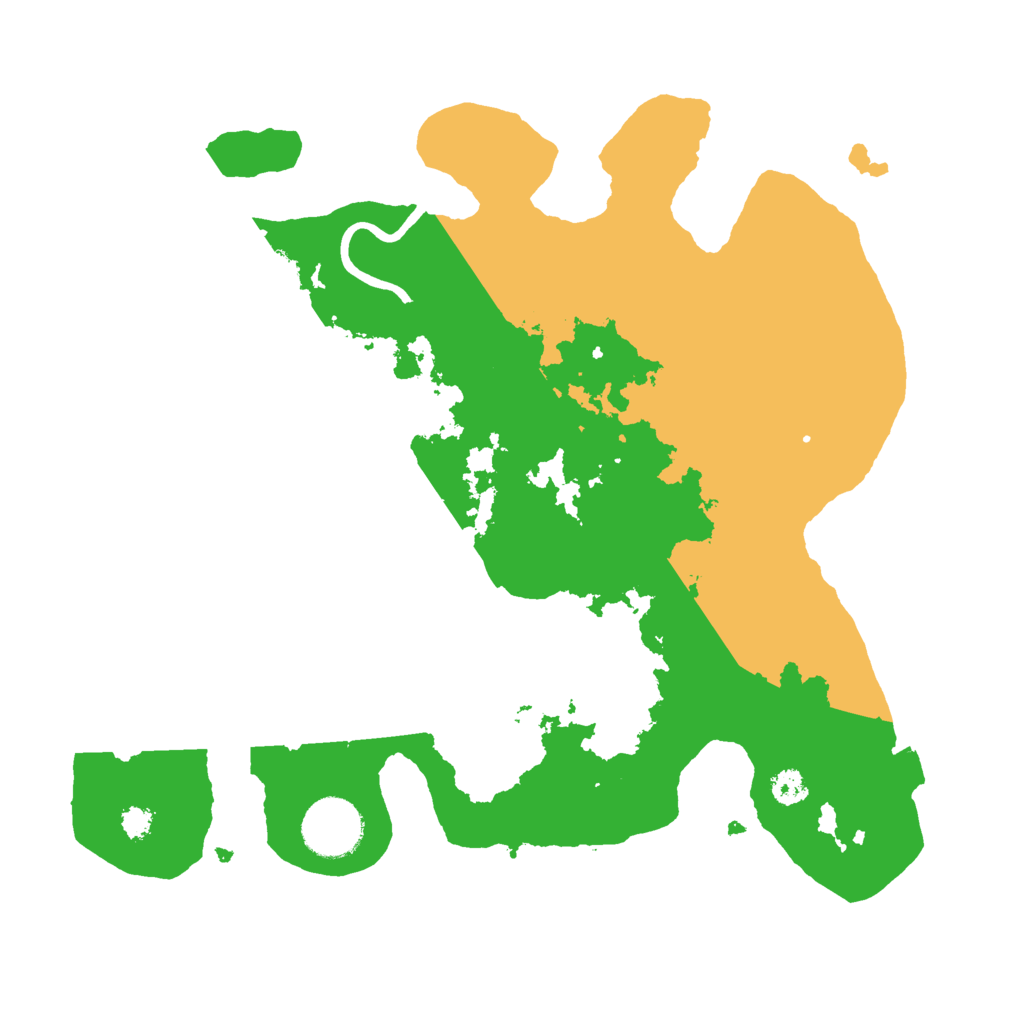 Biome Rust Map: Procedural Map, Size: 3000, Seed: 7150