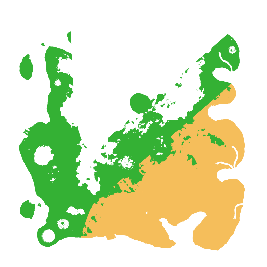 Biome Rust Map: Procedural Map, Size: 3650, Seed: 28406443